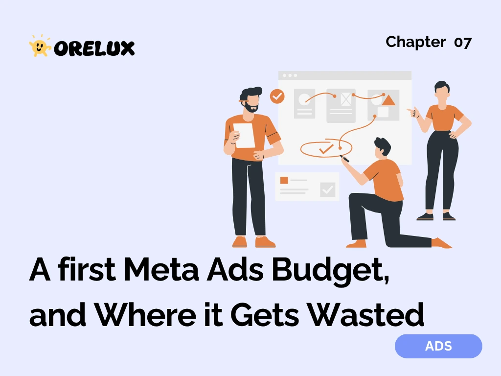 Chapter 07 — A First Meta Ads Budget, and Where It Gets Wasted